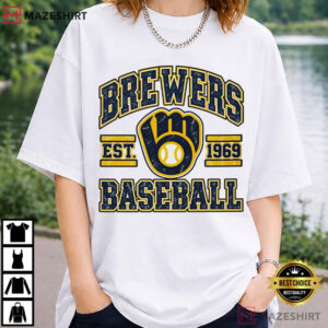 Milwaukee Brewers Baseball Game Day Est 1969 T Shirt (1)