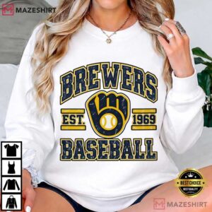 Milwaukee Brewers Baseball Game Day Est 1969 T Shirt (2)