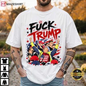 Trump Rally Protest Aunt Sue Middle Finger Anti Trump T Shirt (1)
