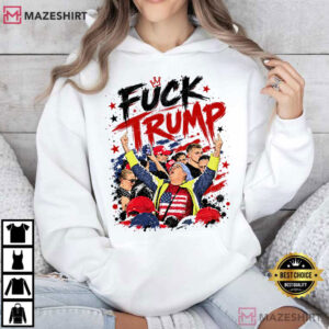 Trump Rally Protest Aunt Sue Middle Finger Anti Trump T Shirt (3)