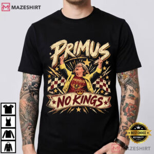 Primus Aunt Sue No Kings Protest Funny Anti Trump Political Meme T Shirt (1)