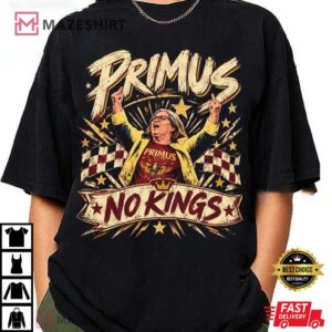 Primus Aunt Sue No Kings Protest Funny Anti Trump Political Meme T Shirt (3)