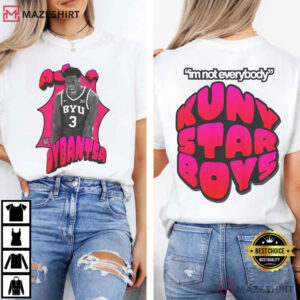 AJ Dybantsa NBA Basketball Fan Gift Graphic T Shirt (4)