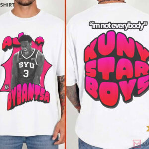 AJ Dybantsa NBA Basketball Fan Gift Graphic T Shirt (1)