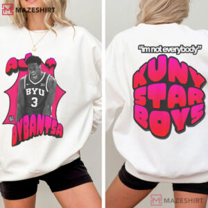 AJ Dybantsa NBA Basketball Fan Gift Graphic T Shirt (2)