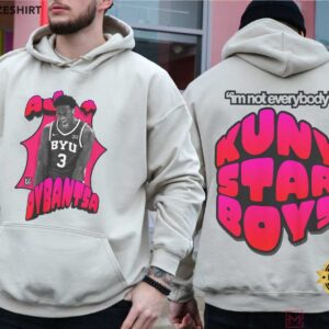 AJ Dybantsa NBA Basketball Fan Gift Graphic T Shirt (3)