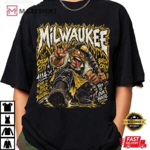 Milwaukee Baseball Vintage Cream City Game Day Wisconsin T Shirt (4)
