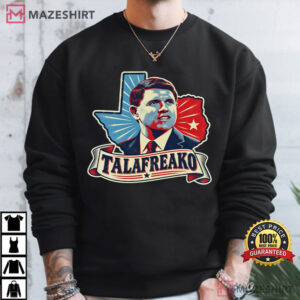 Talafreako James Talarico Texas Political Retro Graphic T Shirt (2)