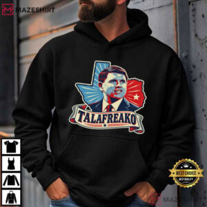Talafreako James Talarico Texas Political Retro Graphic T Shirt (3)