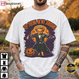 Rumpelstiltskin Tip Toeing In My Jordans Halloween T Shirt (2)