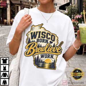 Wisco Born Brewlieve Worn Collection 2 Pride Milwaukee Baseball T Shirt (4)