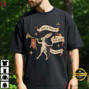 Medieval Aunt Auntie Grunge Funny Auntie Bookish T Shirt (4)