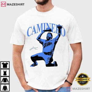 Junior Caminero Tampa Bay Baseball National Chamions 2026 T-Shirt