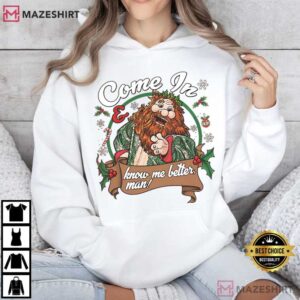 Muppet Christmas Carol Come In And Know Me Better Man Quote Retro T (3)