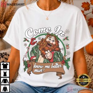 Muppet Christmas Carol Come In And Know Me Better Man Quote Retro T (4)