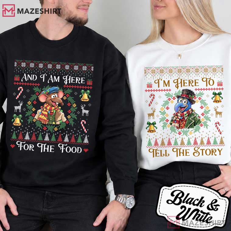 The Muppet Christmas Carol Funny Matching Couples Shirts The Muppet Christmas Carol Funny Matching Couples Shirts