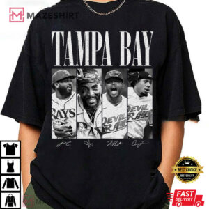 Tampa Bay Baseball Signature Vintage National Baseball Champions 2026 T Shir (1)
