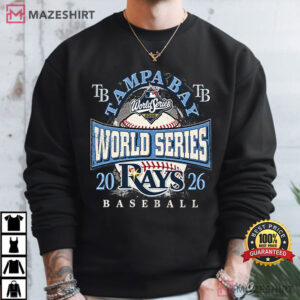 Tampa Bay Rays 2026 World Series Vintage Baseball Graphic T Shirt (3)