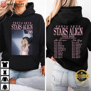 Freya Skye Stars Align Concert Tour 2026 Music Pop Singer T Shirt (4)