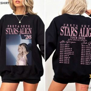 Freya Skye Stars Align Concert Tour 2026 Music Pop Singer T Shirt (2)