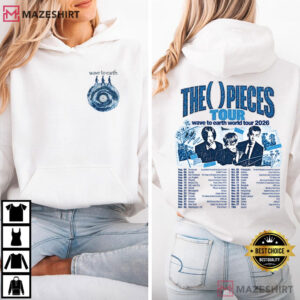Wave To Earths The Piece Tour 2026 World Tour Korean Indie Band T Shirt (2)