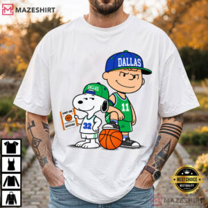 Dallas Cute Cartoon Basketball Vintage Game Day T Shirt (4)