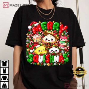 Christmas Glitter Cute Squishy Lover 2026 T Shirt (1)