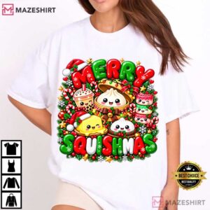Christmas Glitter Cute Squishy Lover 2026 T Shirt (2)