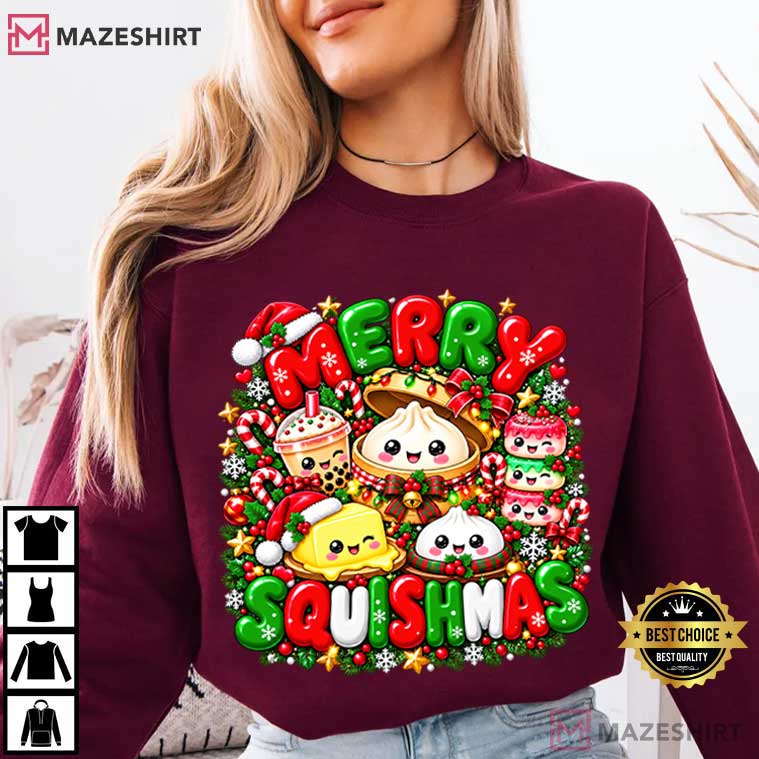 Christmas Glitter Cute Squishy Lover 2026 T-Shirt Christmas Glitter Cute Squishy Lover 2026 T-Shirt