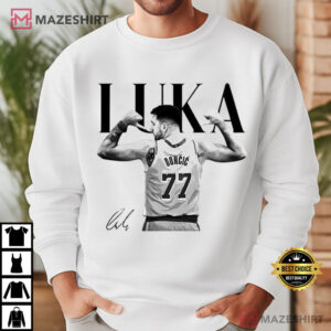 Luka Doncic Basketball Vintage Los Angeles Fan T Shirt (3)