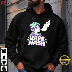 Vape Nash Cartoon Funny Vaping Cloud Chaser T Shirt (4)