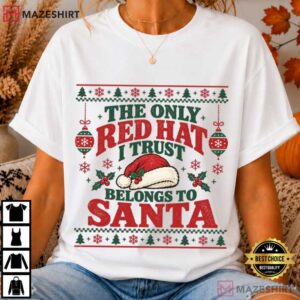 Anti Trump Funny Anti MAGA Ugly Christmas No Kings Holiday Political T S (1)