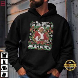 All I Want For Christmas Is Jalen Hurts Funny Philadelphia Football T Sh (3)