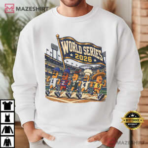 Milwaukee Brewers World Series 2026 Baseball Players Famous Racing Sausages T Shirt (2)