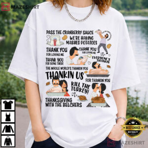Bob’s Burgers Thanksgiving With The Belchers Turkey Day T Shirt (3)