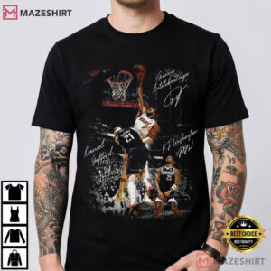 Giannis Antetokounmpo Signature Miami Basketball Vintage T Shirt (4)