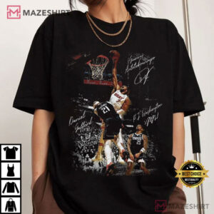Giannis Antetokounmpo Signature Miami Basketball Vintage T Shirt (1)