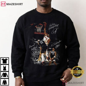 Giannis Antetokounmpo Signature Miami Basketball Vintage T Shirt (2)